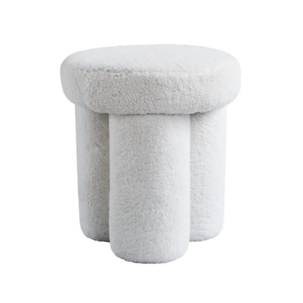 Big Foot Stool - Sheepskin