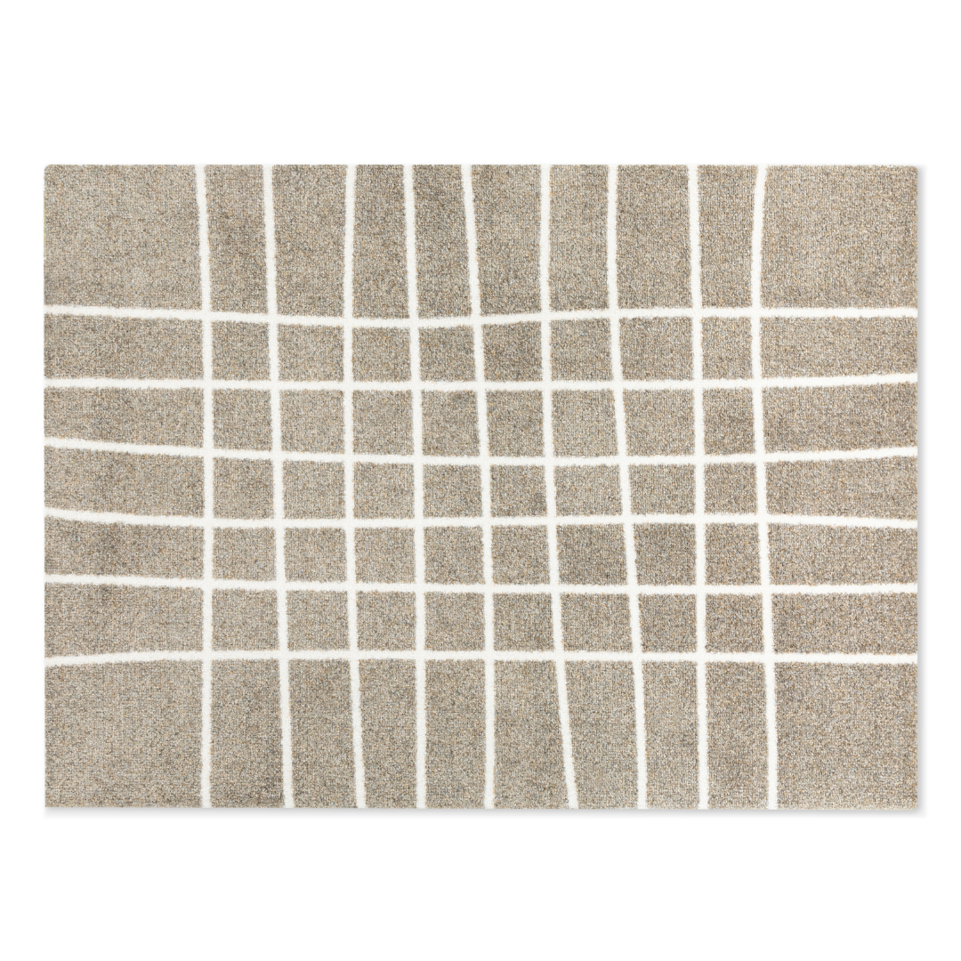 Hand Floor Mat - Travertine