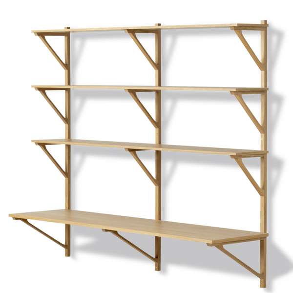 BM29 Shelf with Desk 2-Wide