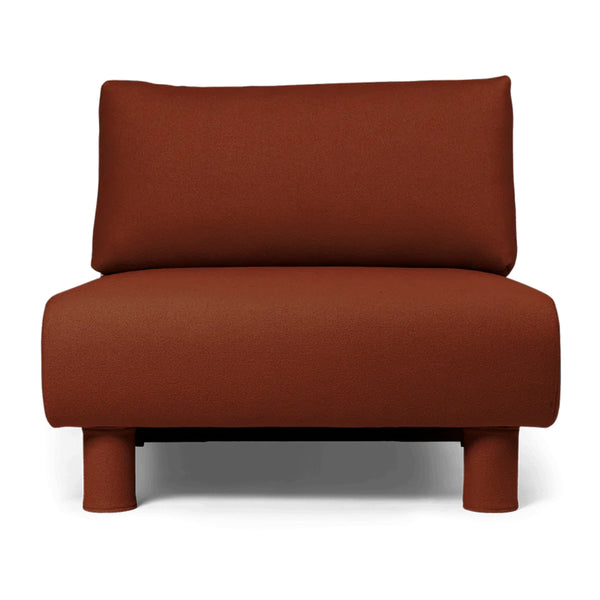 Dase Sofa Center Tonus - Red Brown