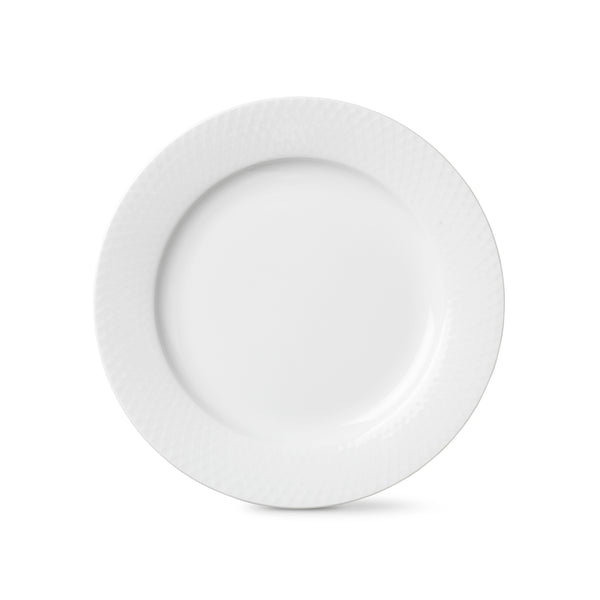 Lyngby Porcelain Rhombe Plate 23 White