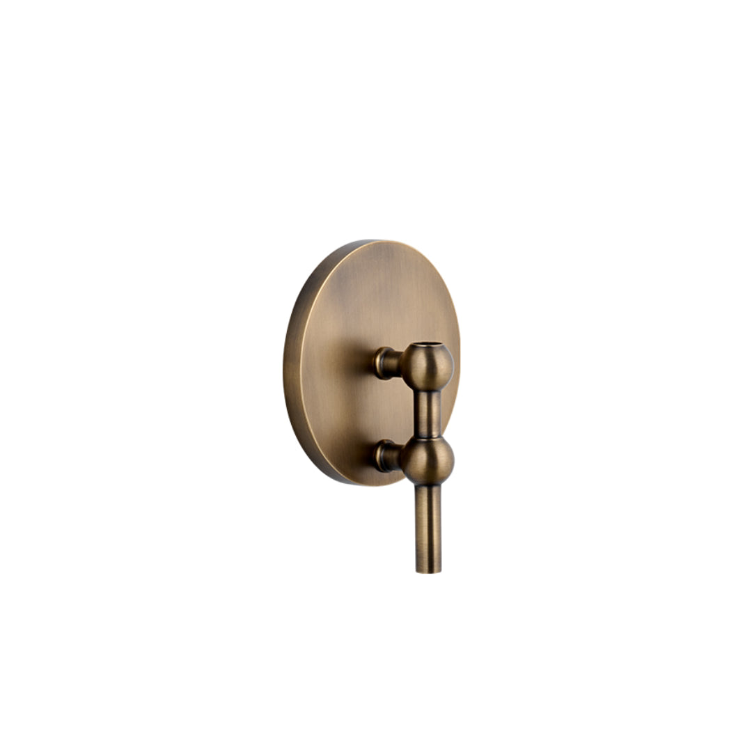 STOFF Nagel Wall Hanger, Bronzed Brass