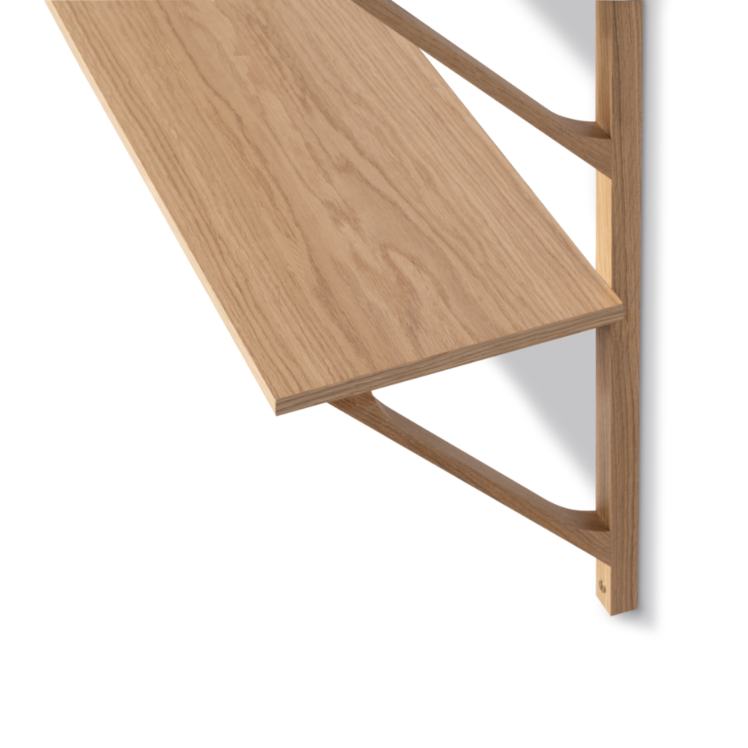 BM29 Shelf with Desk 2-Wide