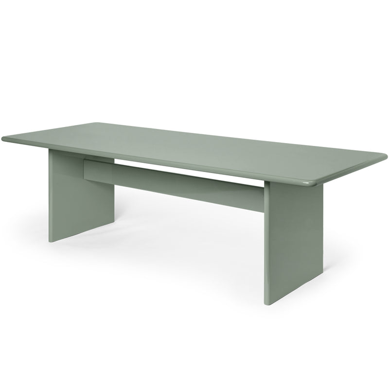 Rink Dining Table - Tea Green