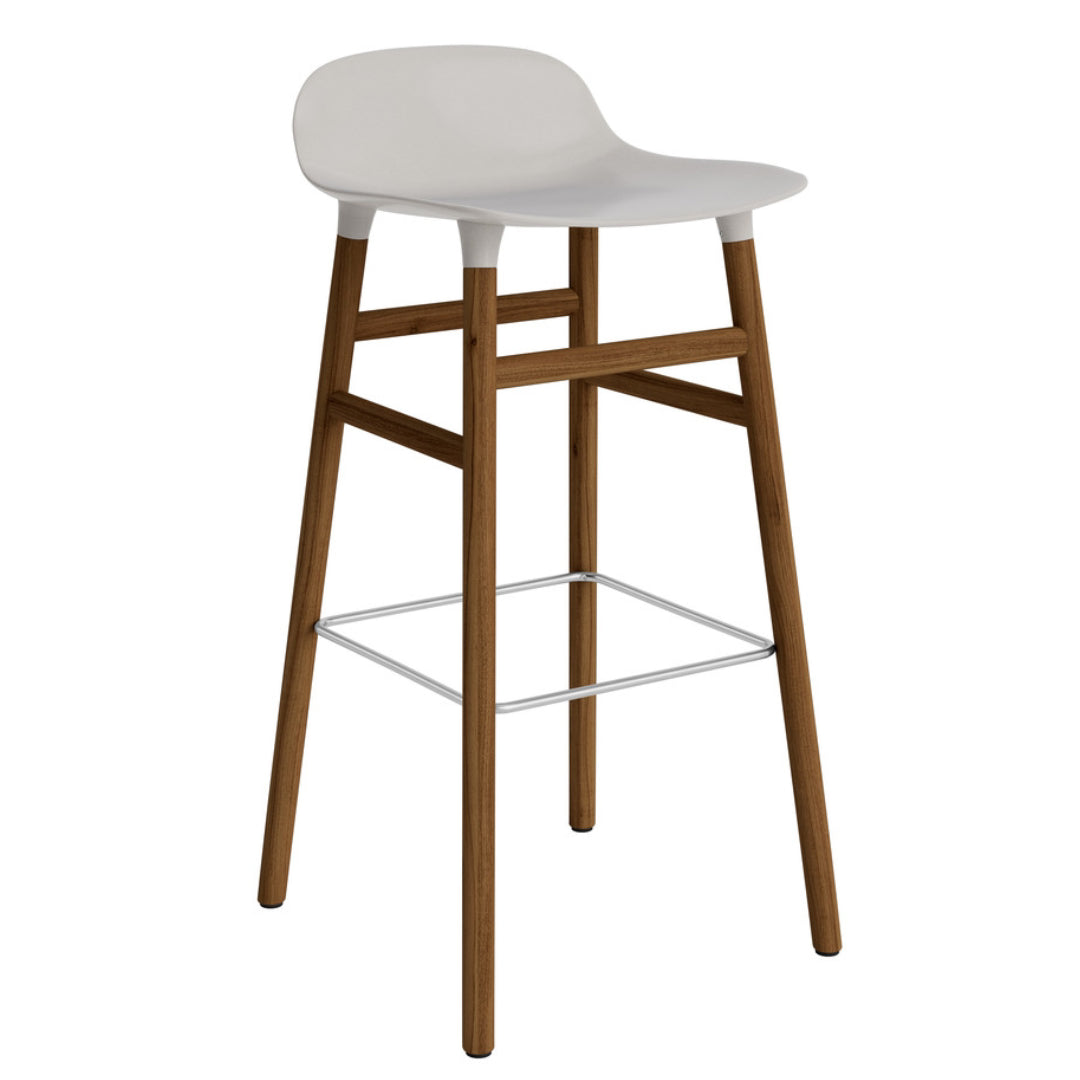 Form Barstool - Wood Legs