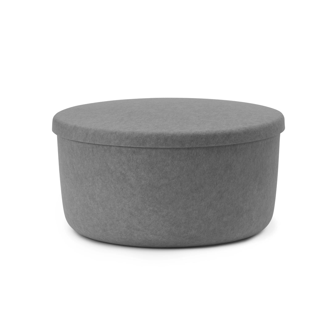 Hide Storage Pouf