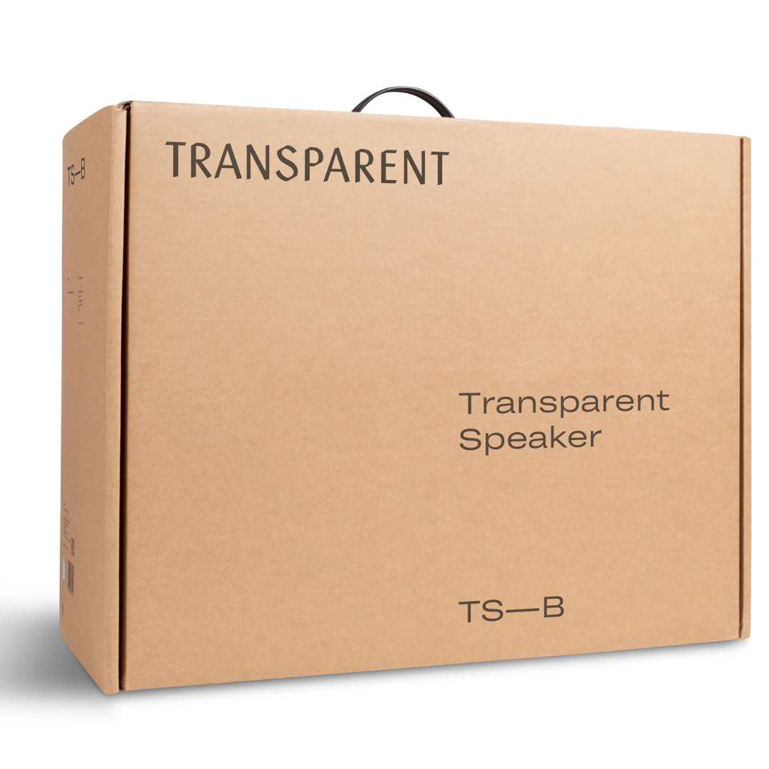 Transparent Speaker - Black