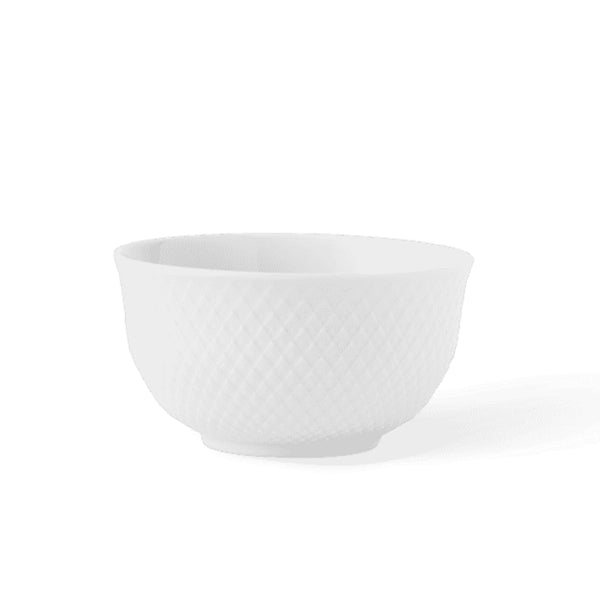 Lyngby Porcelain Rhombe Bowl 11 White