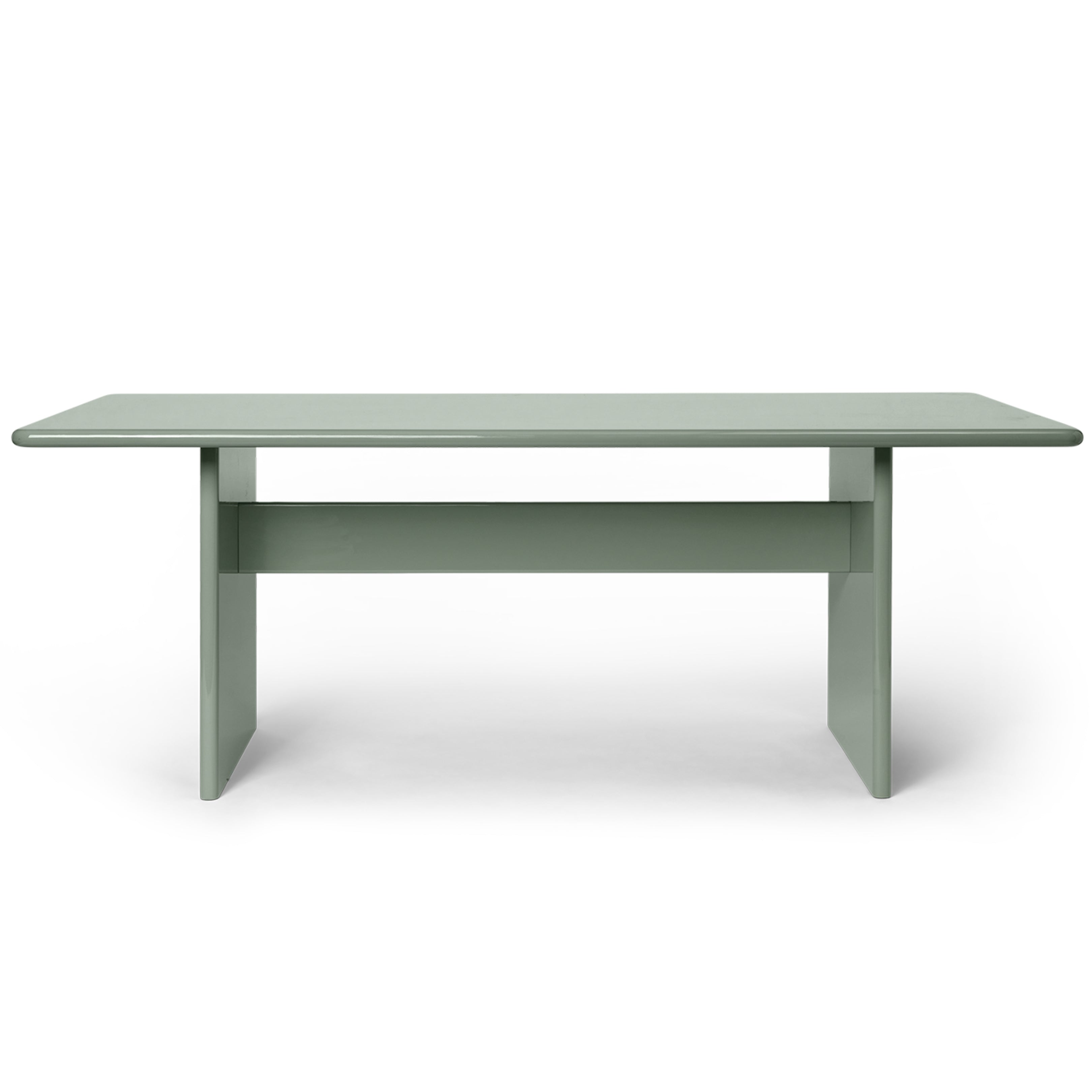 Rink Dining Table - Tea Green