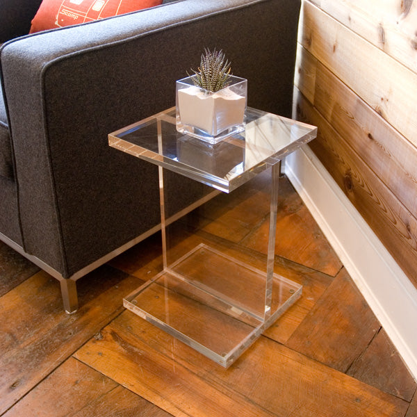 Acrylic I-beam Table