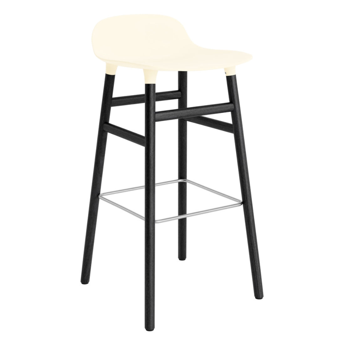 Form Barstool - Wood Legs