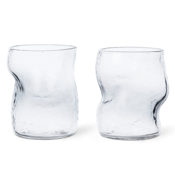 Dimple Glasses - Set of 2