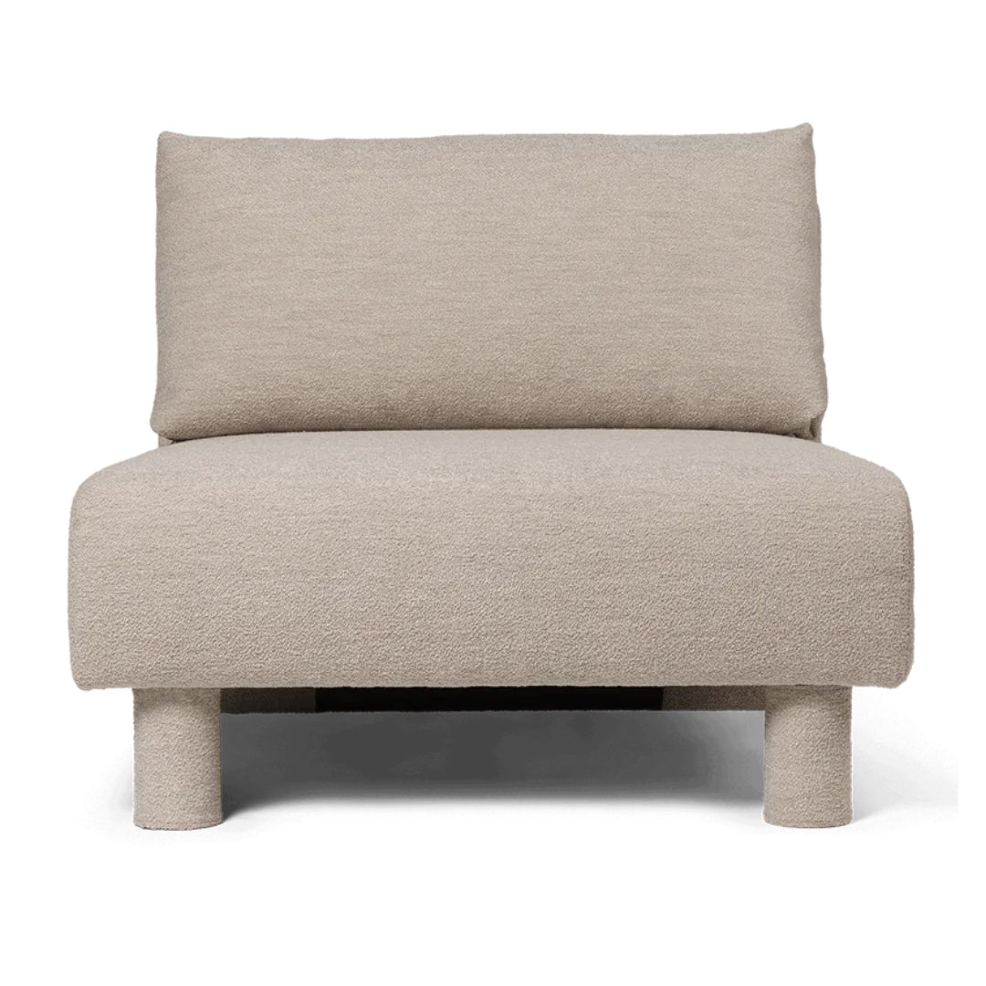 Dase Sofa Center Soft Bouclé - Natural