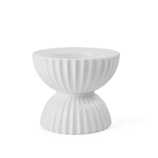 Lyngby Porcelain Tura Block Candle Holder