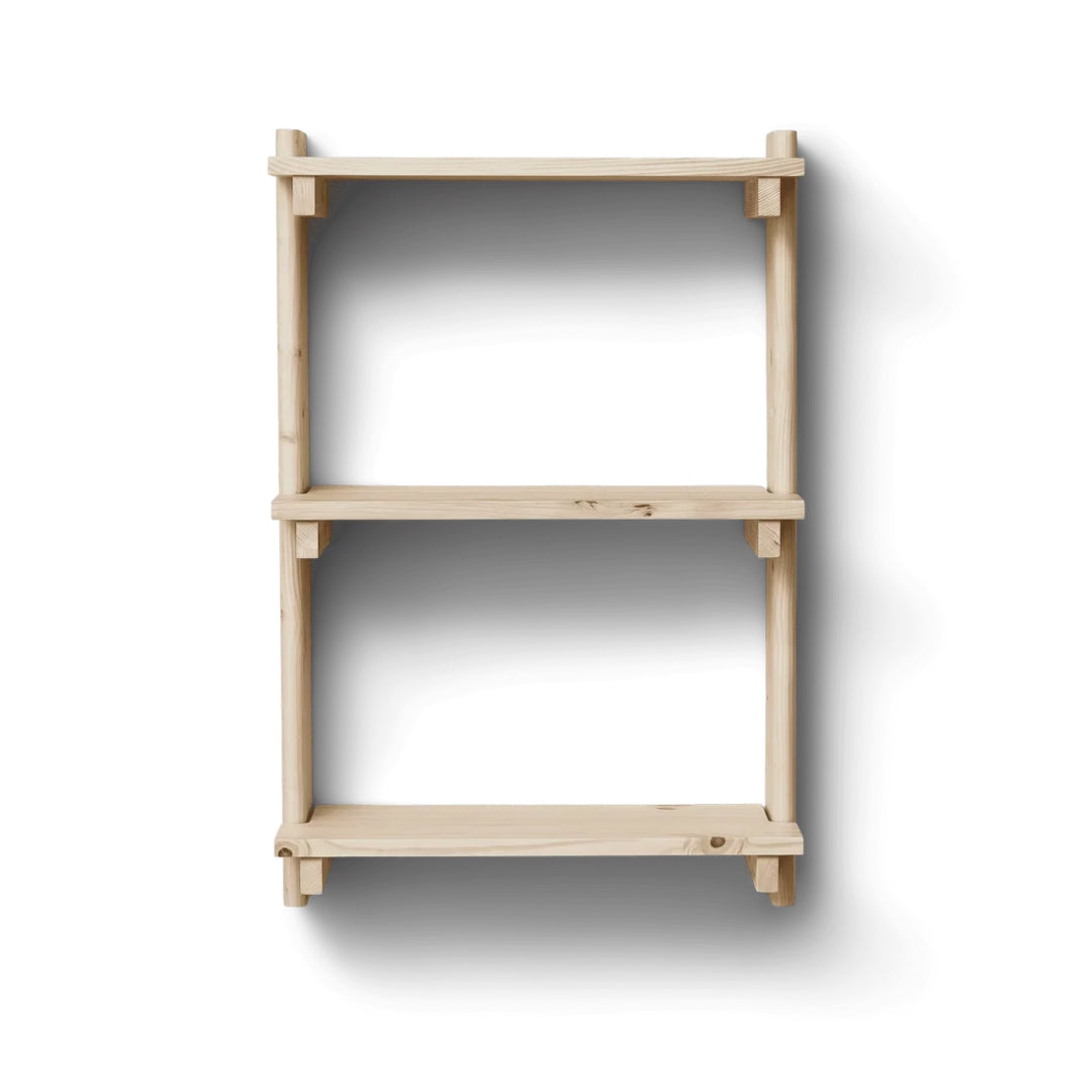 Beam Wall Shelf 3, Pine