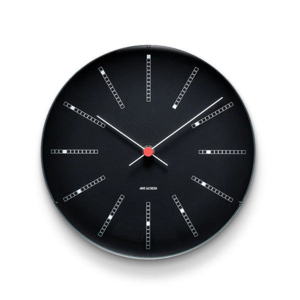 Bankers Wall Clock Black