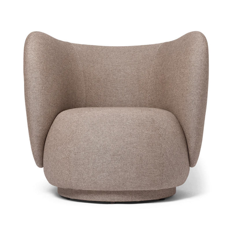 Rico Lounge Chair - Main Line Flax - Coffee