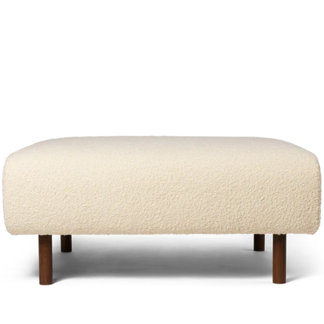 Dase Ottoman Nordic Bouclé - Off-White