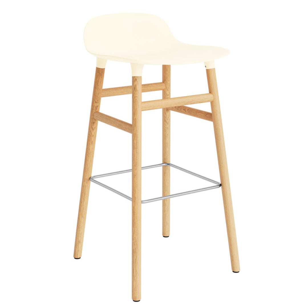 Form Barstool - Wood Legs