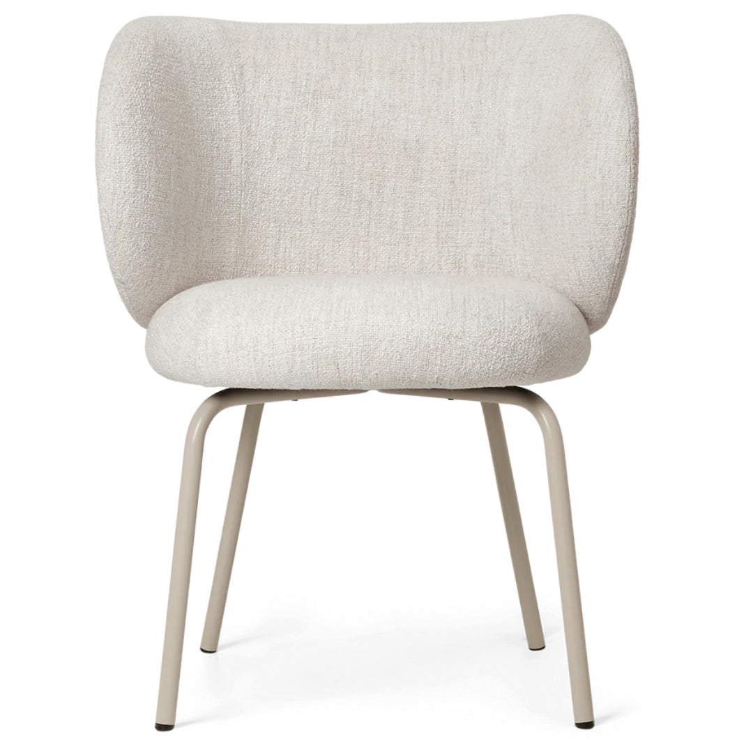 Rico Dining Chair - Bouclé Off-White/Cashmere