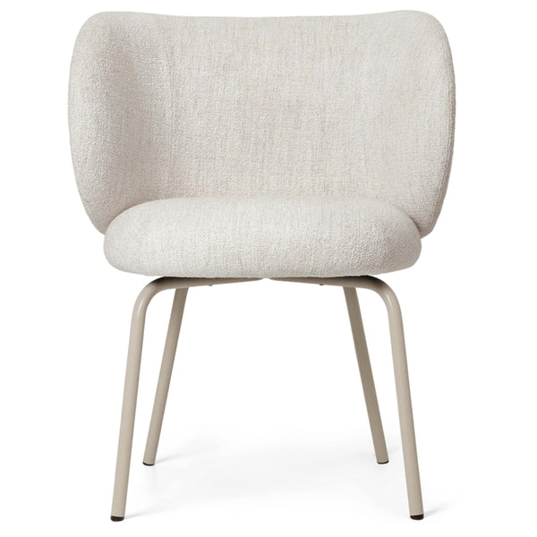 Rico Dining Chair - Bouclé Off-White/Cashmere