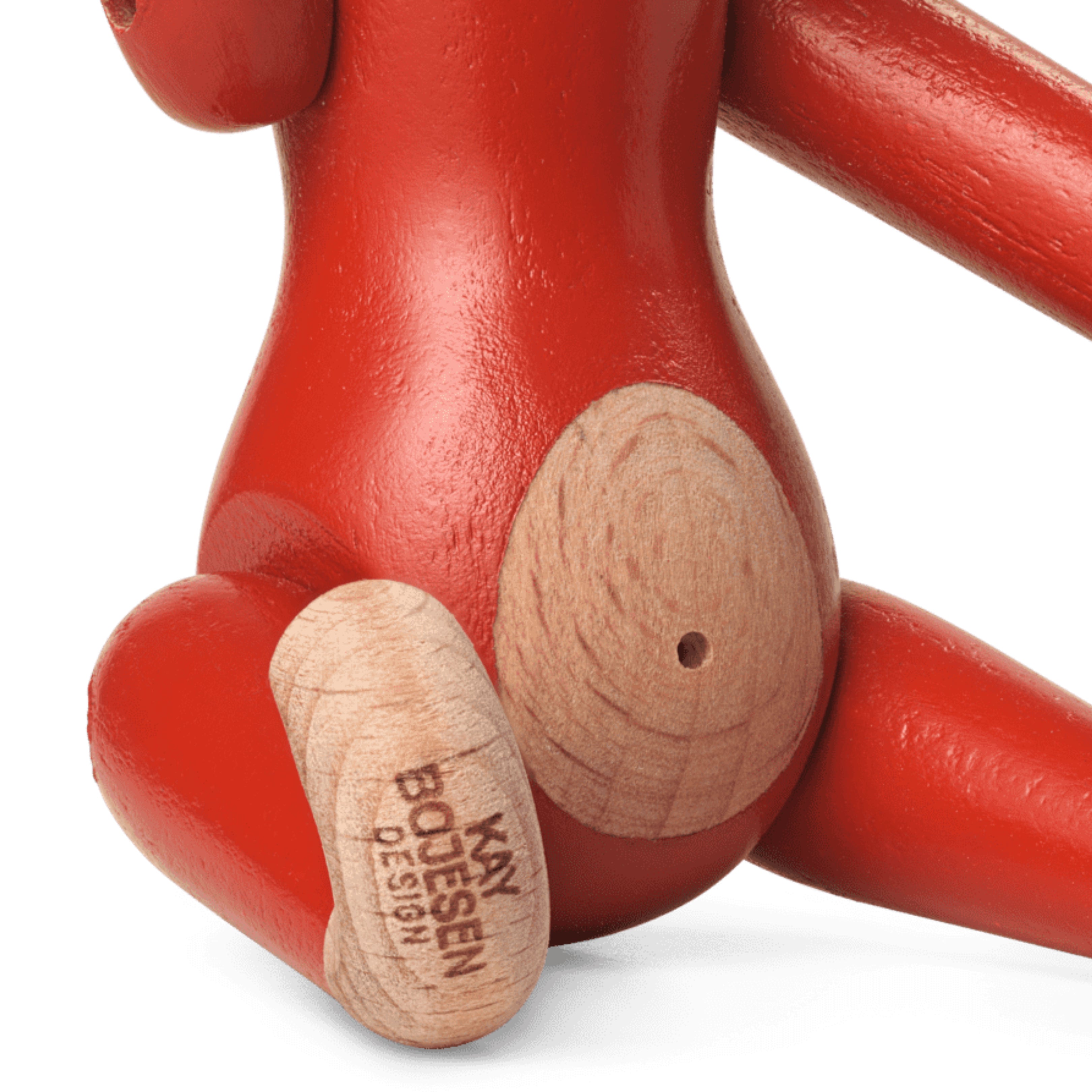 Kay Bojesen Monkey, Mini - Vintage Red