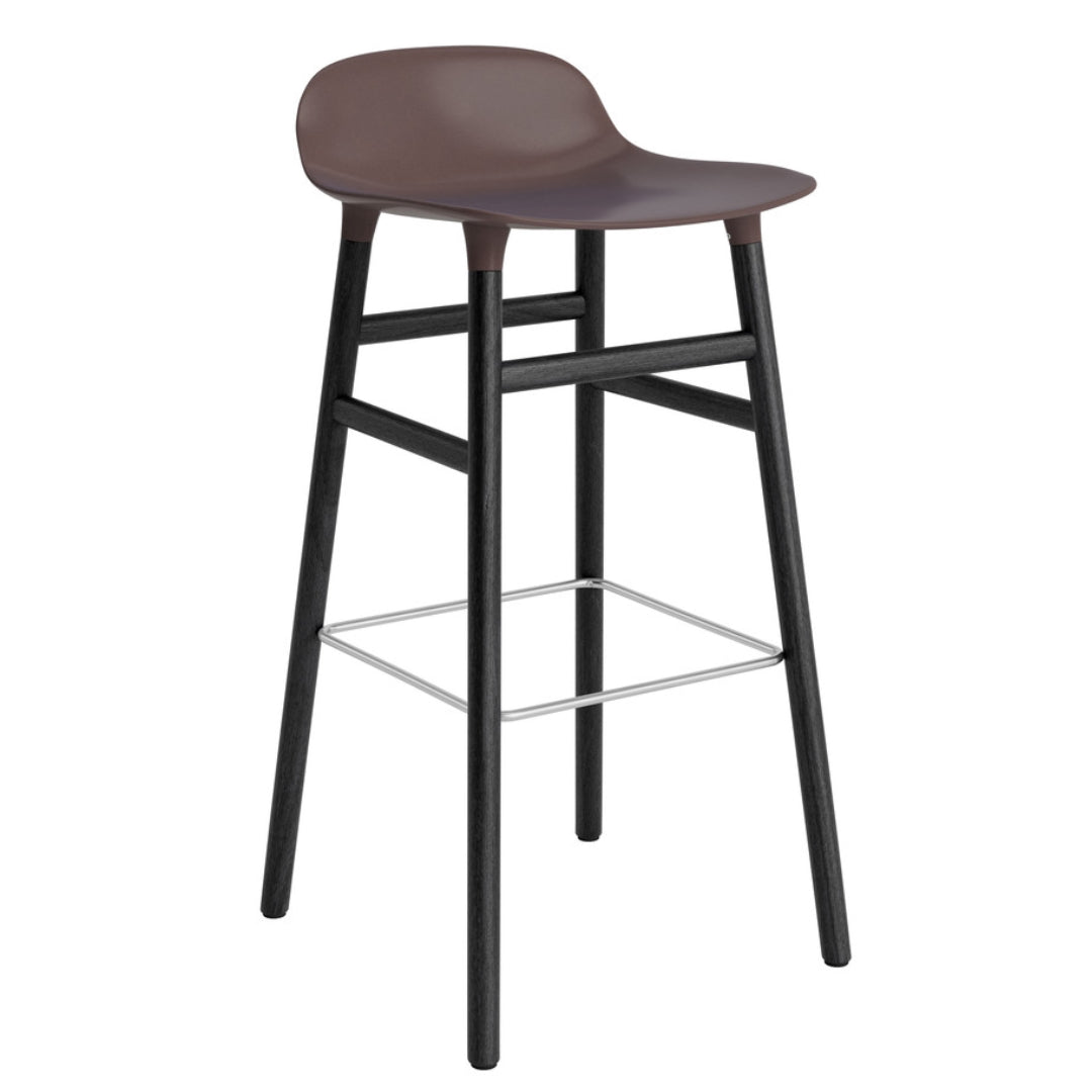 Form Barstool - Wood Legs