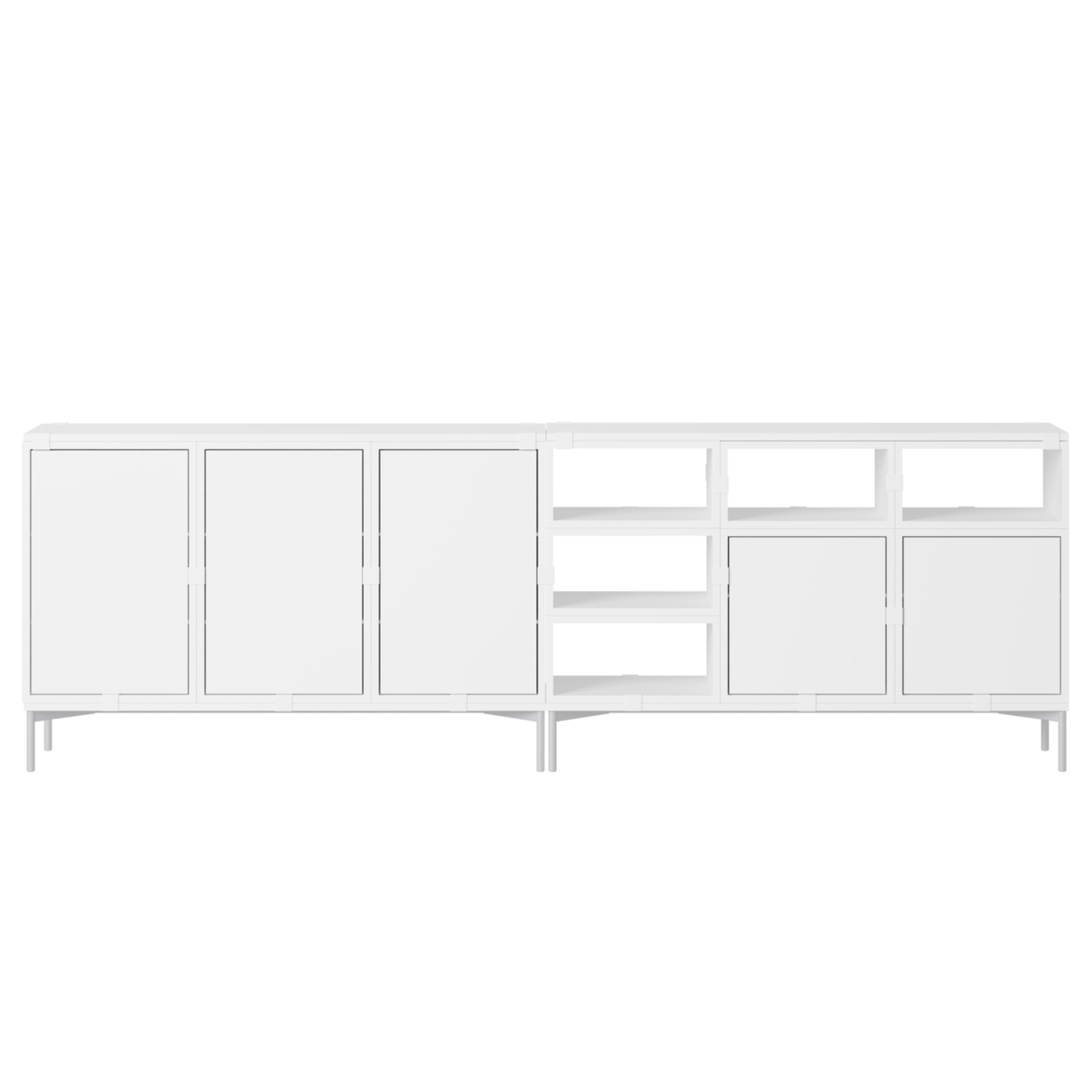 Stacked Storage System | Sideboard | Configuration Two