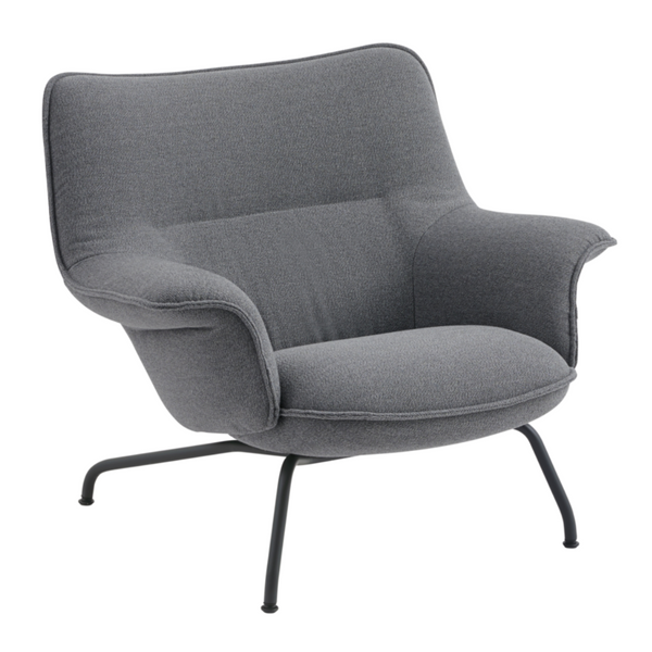 Doze Lounge Chair - Low Back - Tube Base