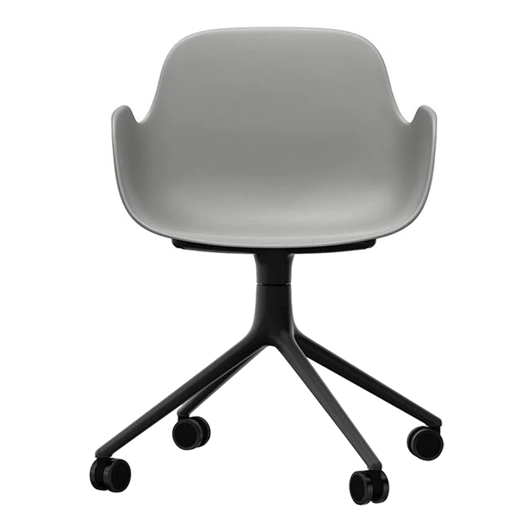 Form Armchair Swivel w/ Wheels