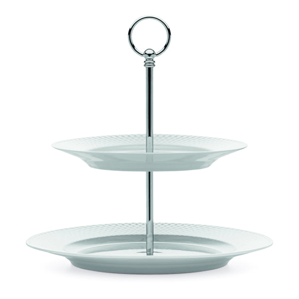 Lyngby Porcelain Rhombe Etagere