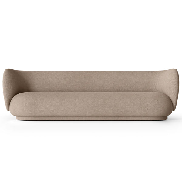 Rico 4-Seater Sofa - Bouclé Sand