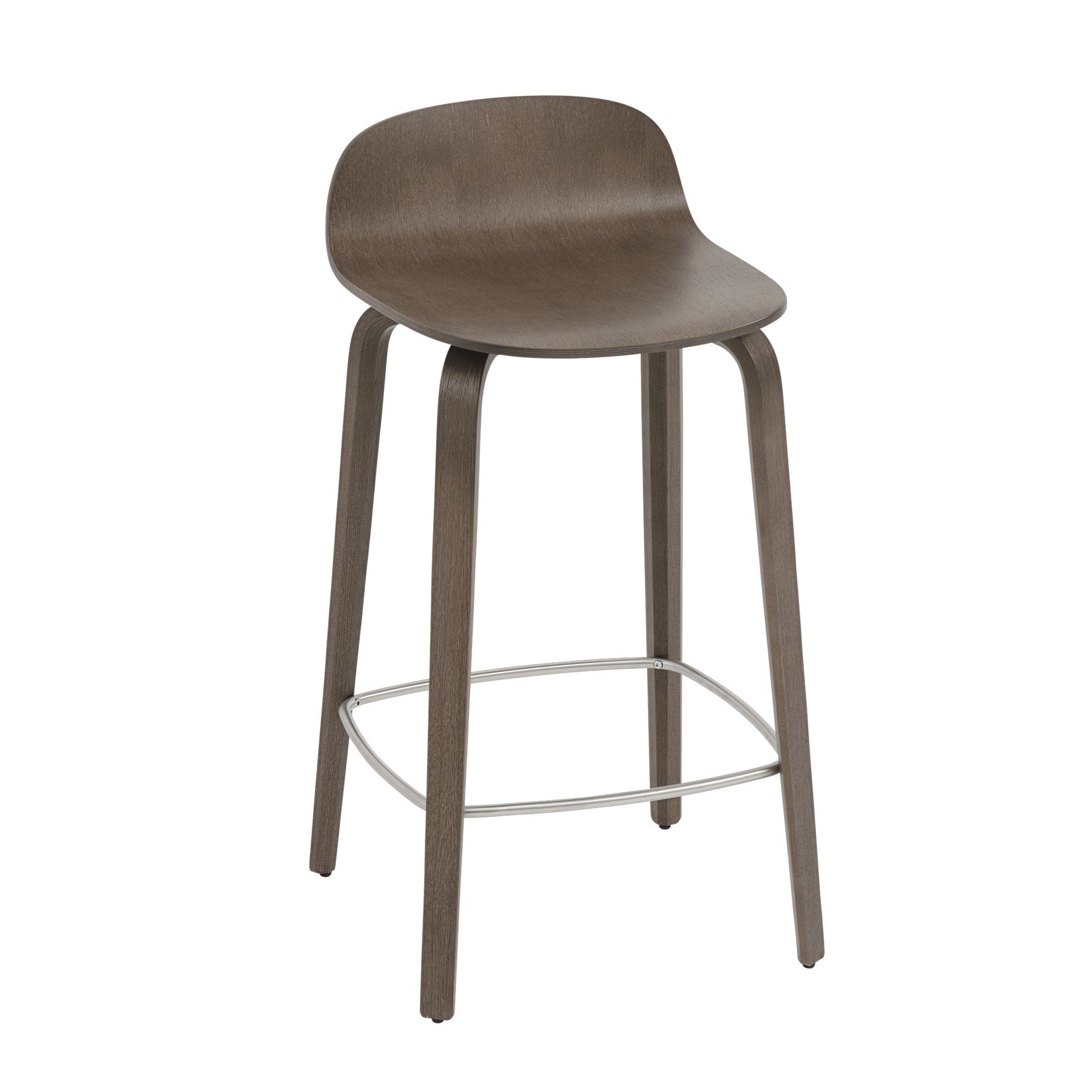 OPEN BOX - Visu Counter Stool in Dark Stain Brown