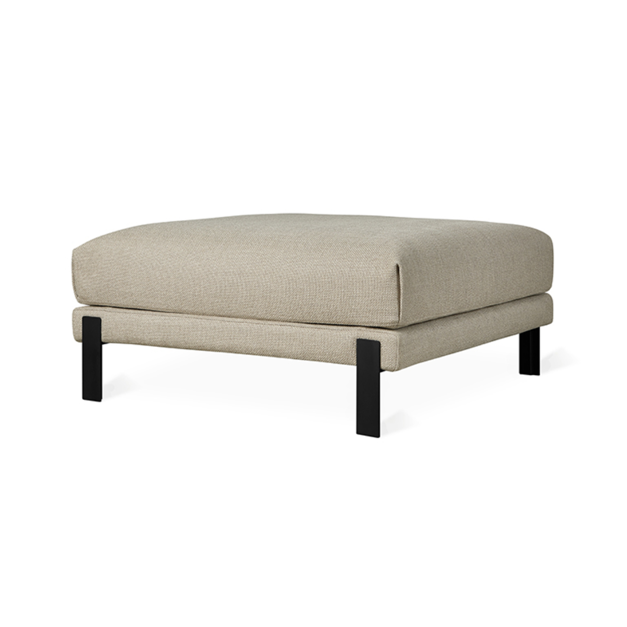 silverlake ottoman - andorra almond gus* modern