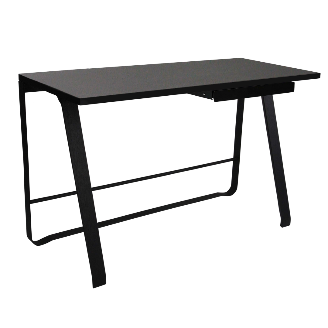 Hemingway Desk, Black/Black