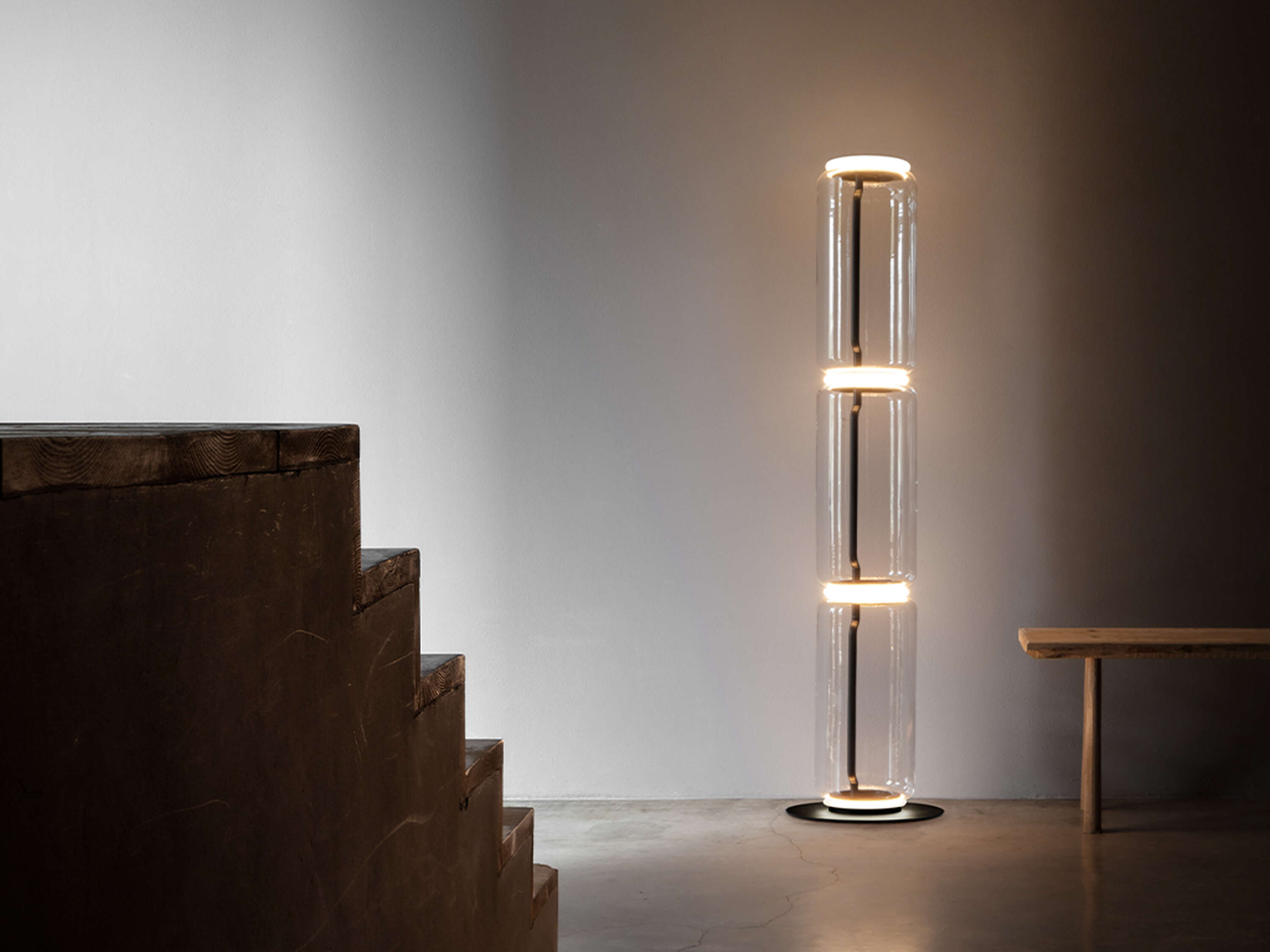 Flos noctambule floor lamp top