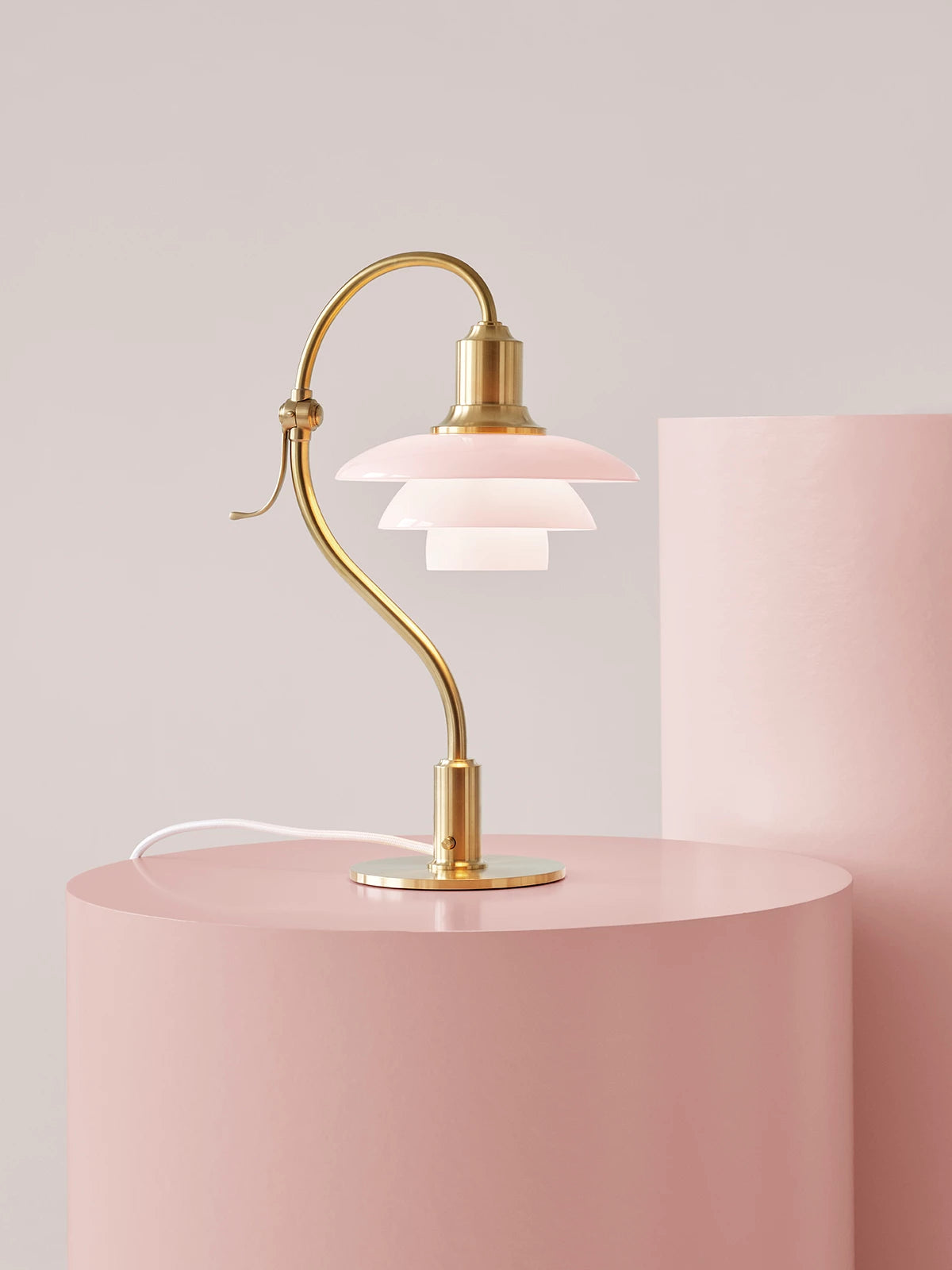 PH 2/2 Question Mark Pale Rose Table Lamp