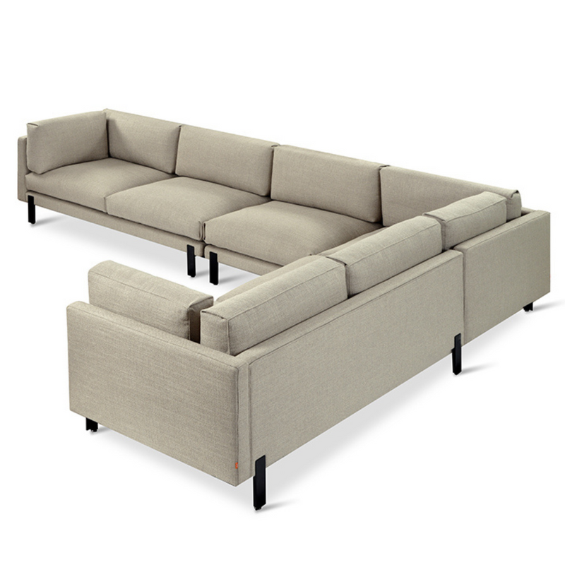 silverlake xl sectional andorra almond right facing