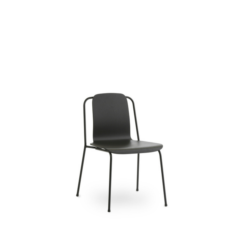 Studio Chair Black Steel