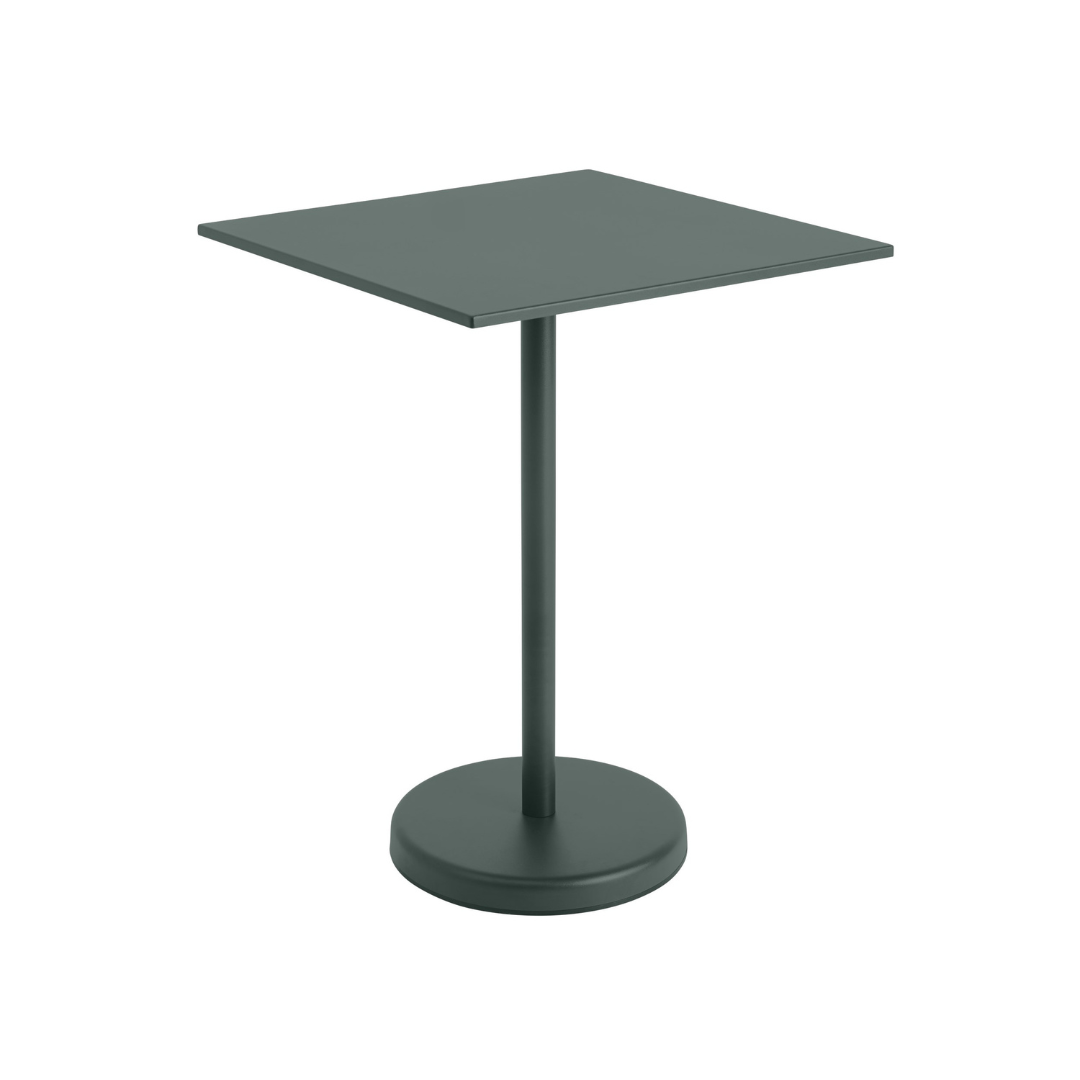 Linear Steel Café Table