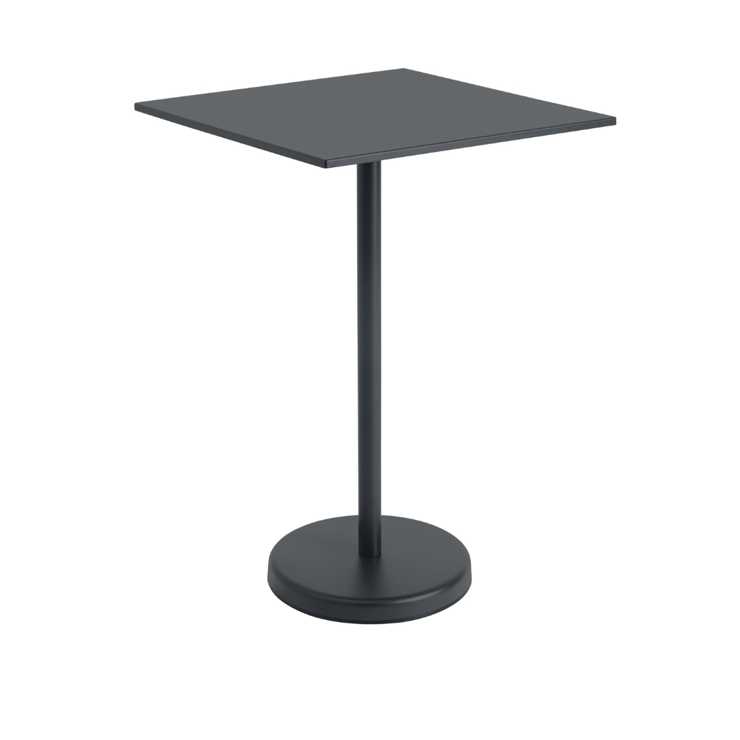 Linear Steel Café Table