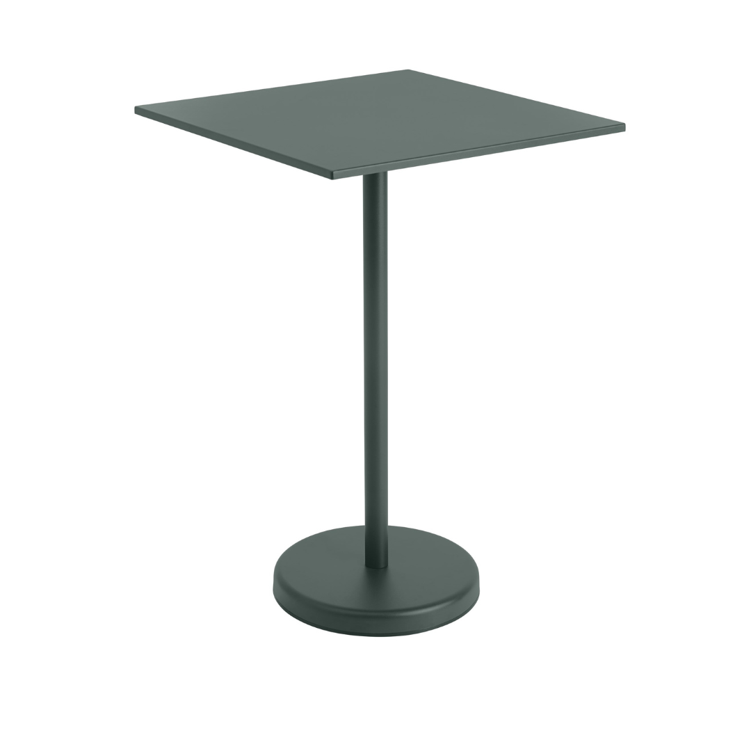 Linear Steel Café Table