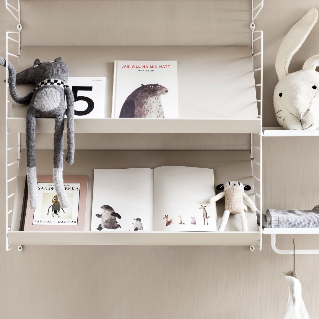 Wood Magazine Shelf - 30.7