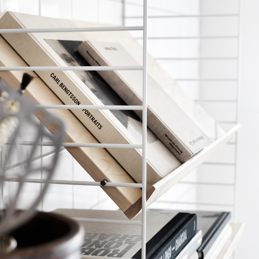 Wood Magazine Shelf - 22.8