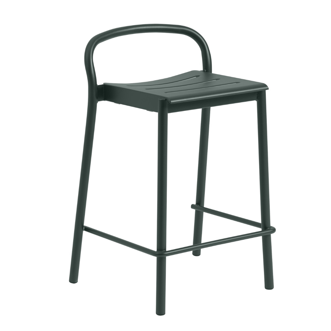 Linear Steel Counter Stool