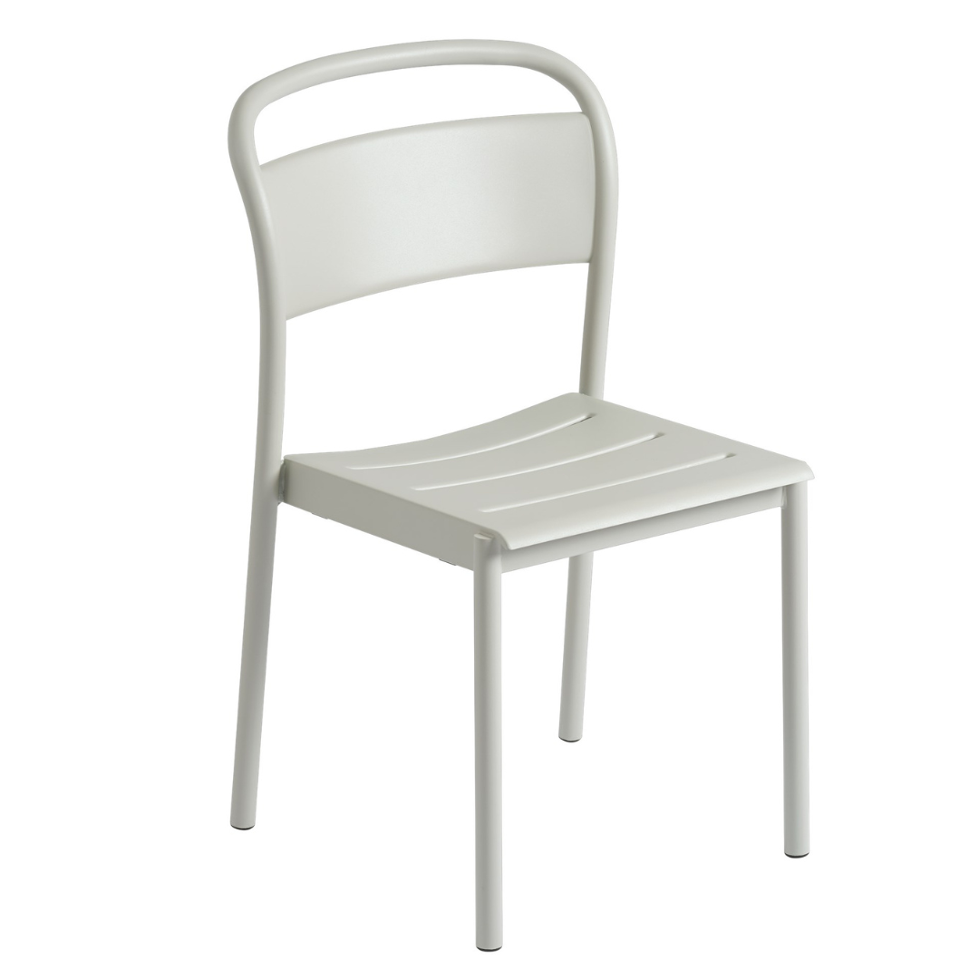 Linear Steel Side Chair