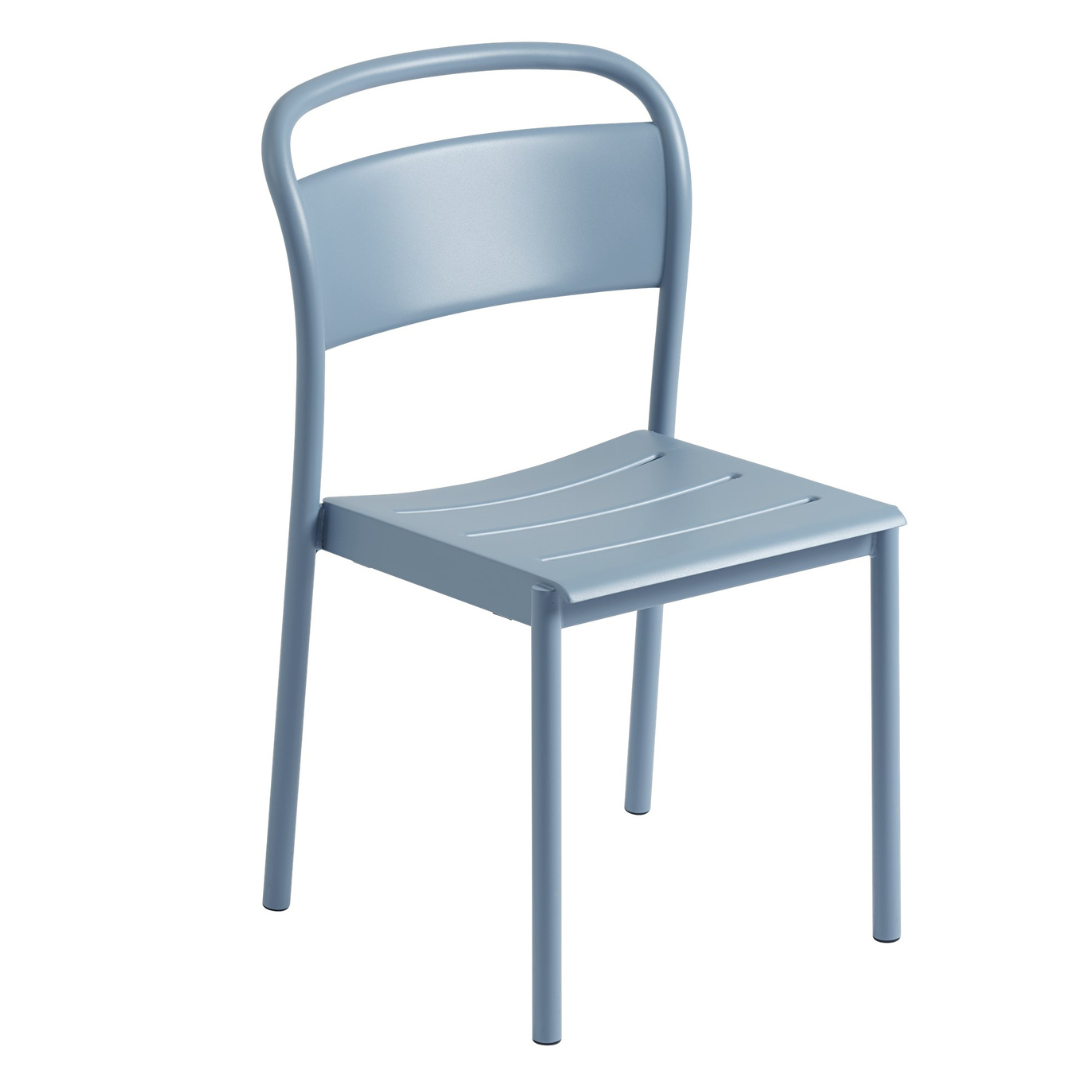 Linear Steel Side Chair