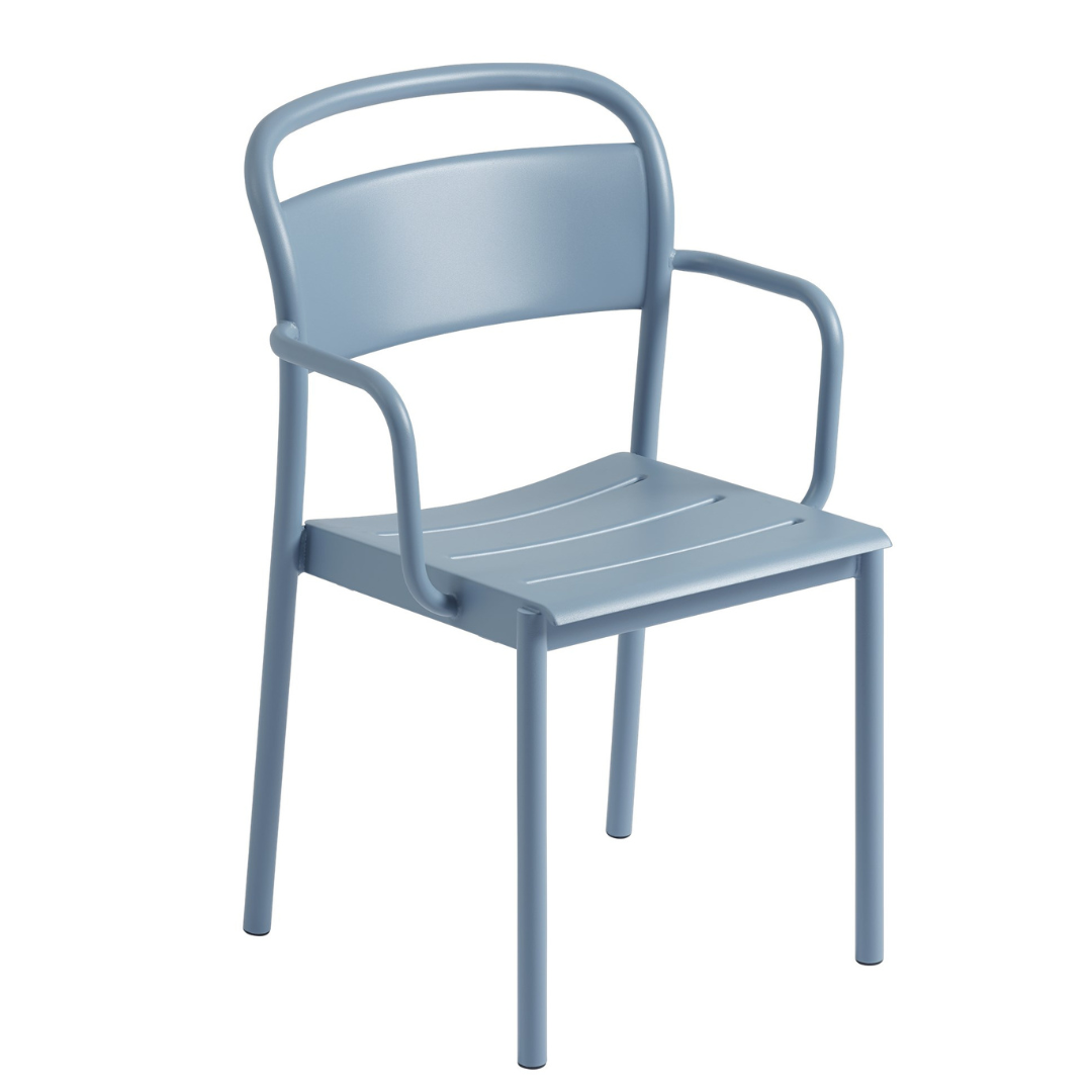 Linear Steel Arm Chair