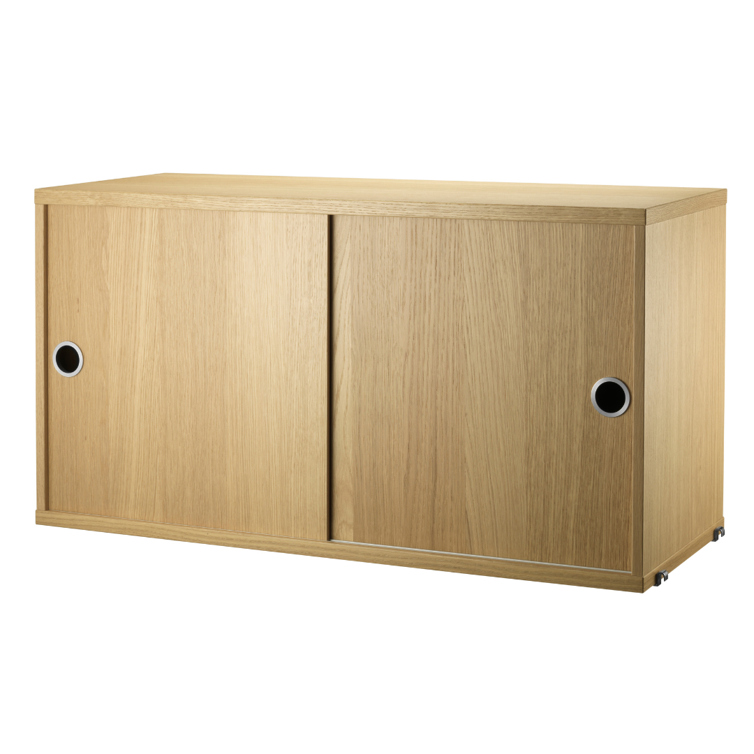 Cabinet with Sliding Doors