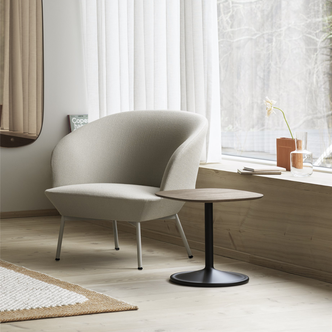 Oslo Lounge Chair - Tube Base